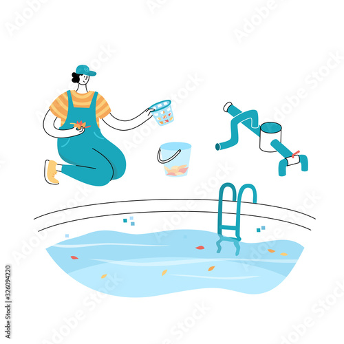 Swimming pool maintenance
