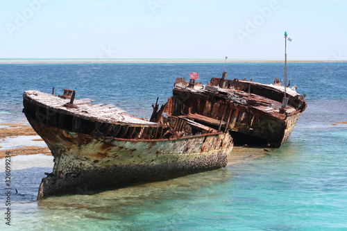 old rusty boat