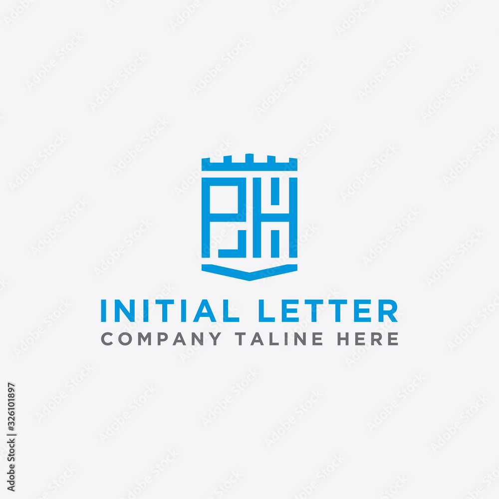 Inspiring company logo design from the initial letters of the PH logo icon. -Vectors Inspiring company logo design from the initial letters of the PH logo icon. -Vectors