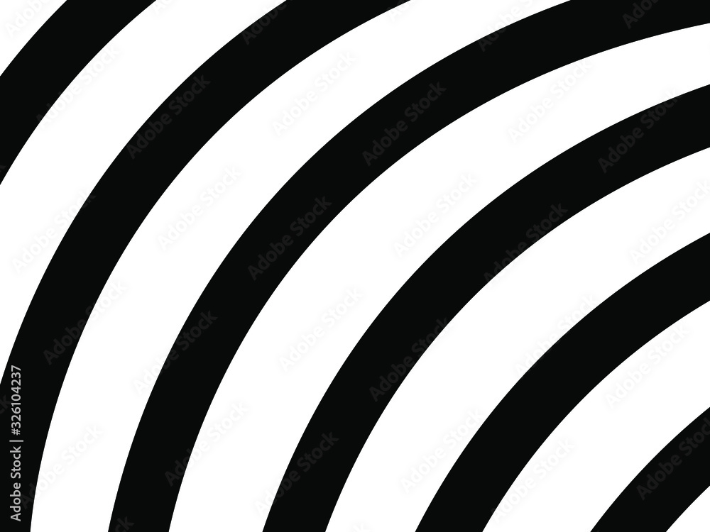 Obraz Black and white line background