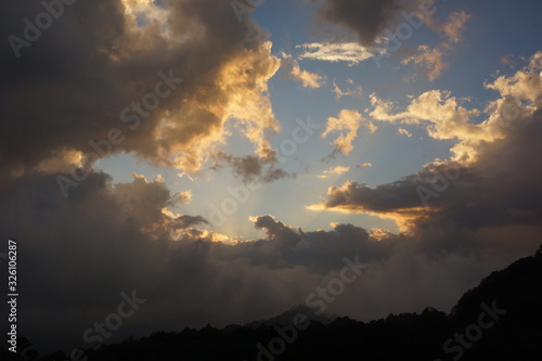 sagada presunset sky photo