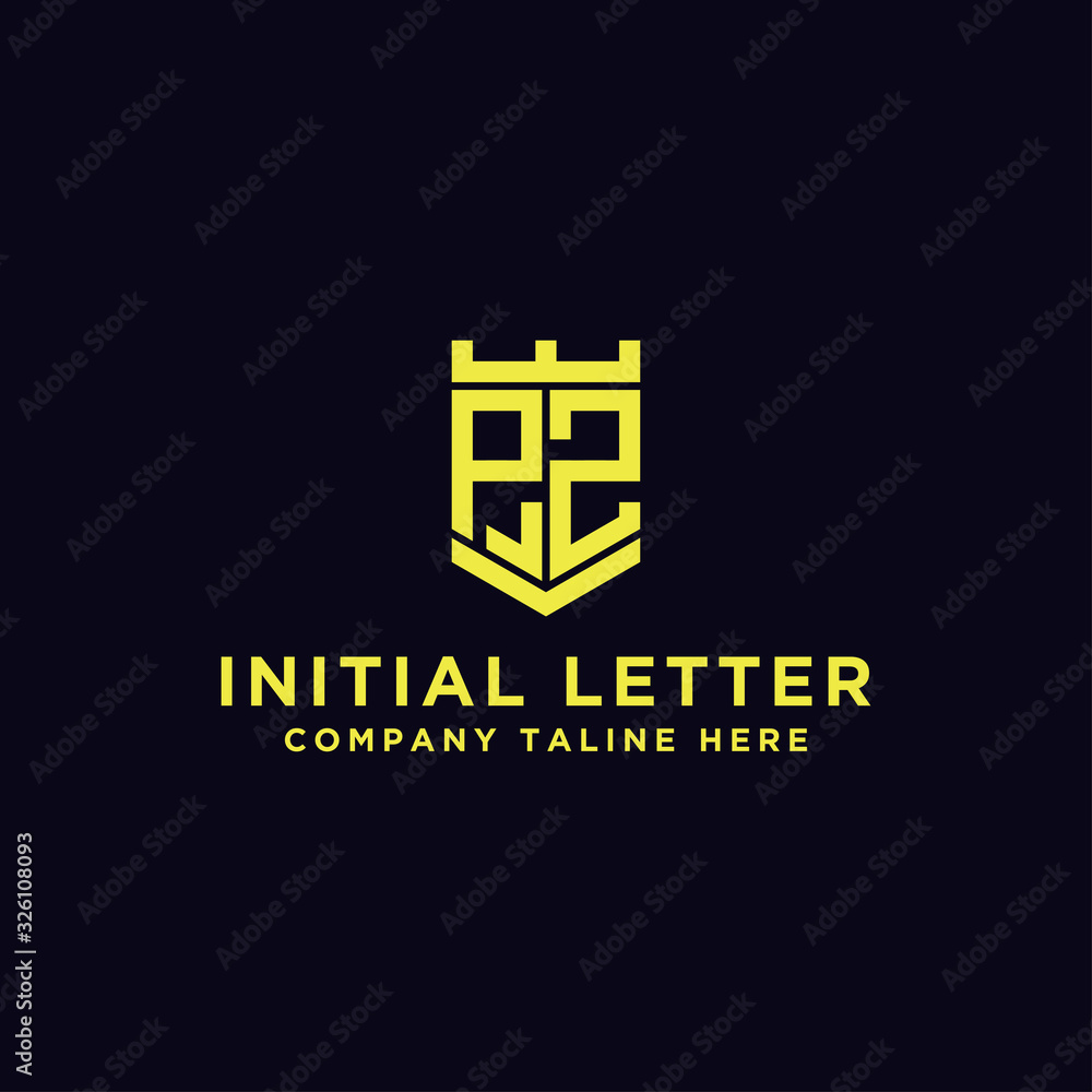 Inspiring company logo design from the initial letters of the PZ logo icon. -Vectors Inspiring company logo design from the initial letters of the PZ logo icon. -Vectors