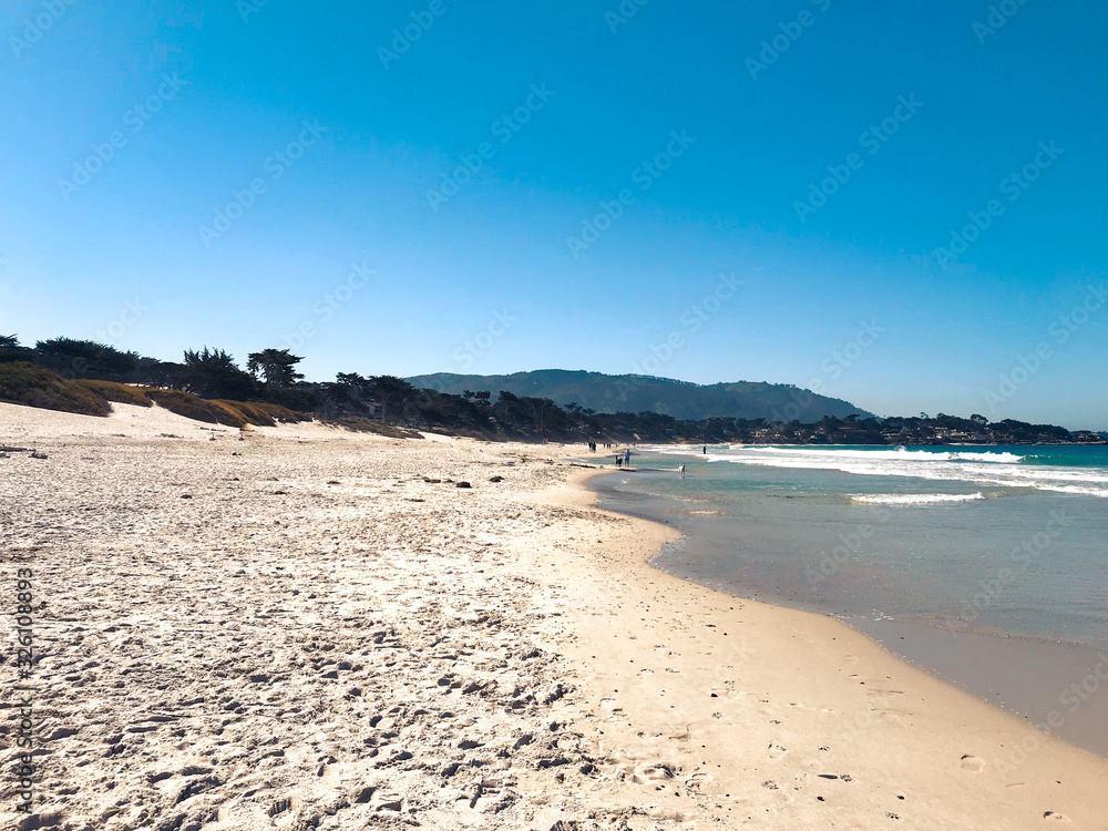 beach and sea