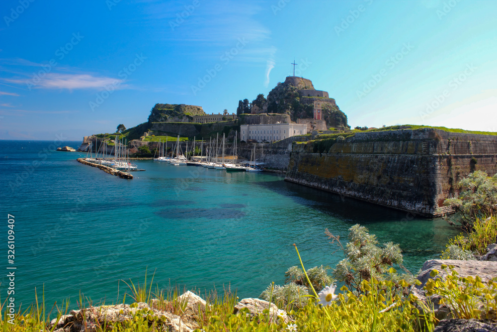 Naklejka premium corfu