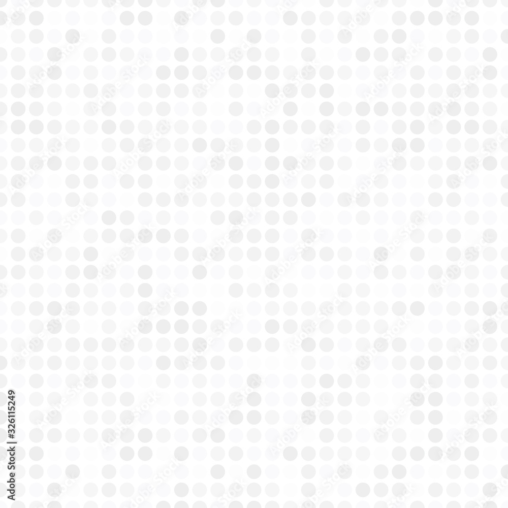 Abstract white and grey pixel background. Modern vector design.