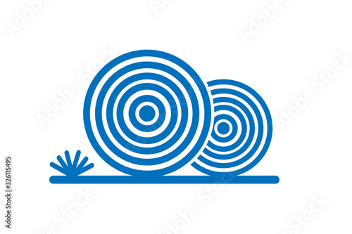 Bale of hay icon