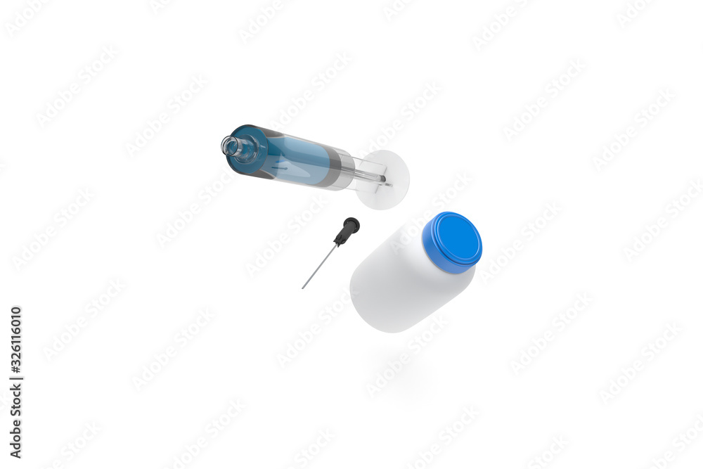 3D Rendering of Sytinge for Virus Protection 3D Rendering of Sytinge for Virus Protection