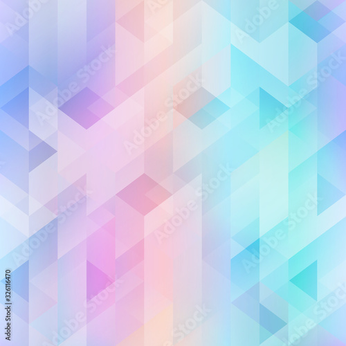 Fototapeta Pastel geometric seamless pattern