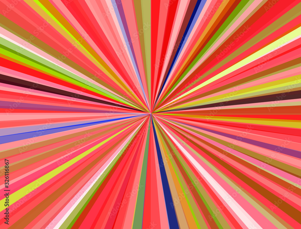 Multicolored light spreading in a beautiful retro style. For backgrounds, banners, cards or messages - vector Multicolored light spreading in a beautiful retro style. For backgrounds, banners, cards or messages - vector