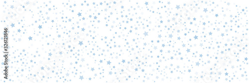 Blur star pattern wide banner background