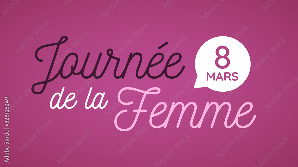 Journée de la Femme - 8 Mars