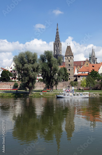 Donau in Ulm mit Münster
