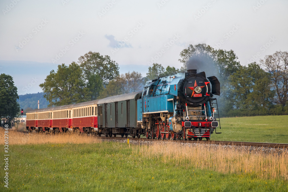 Czech operating steam locomotives on Czech railways