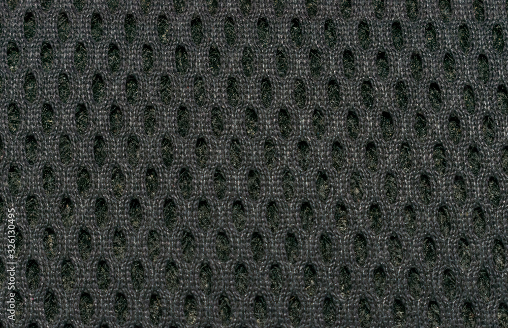 black gray fishnet cloth material as a texture background black gray fishnet cloth material as a texture background