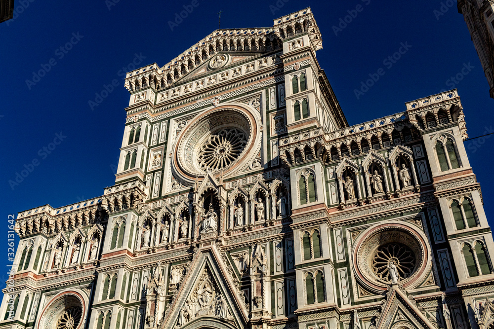 Fototapeta premium florence basilica from outside