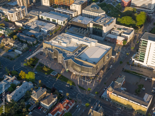 Christchurch Art Gallery Building aerial view