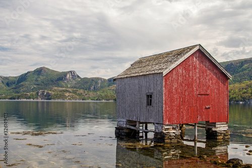 Bootshütten am Eiterfjorden © Hans und Christa Ede