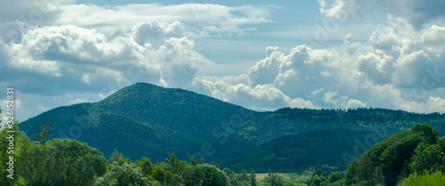 view of mountains