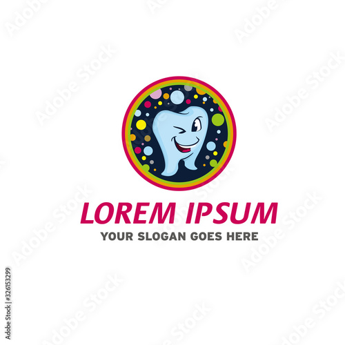 Dentist Mascot logo