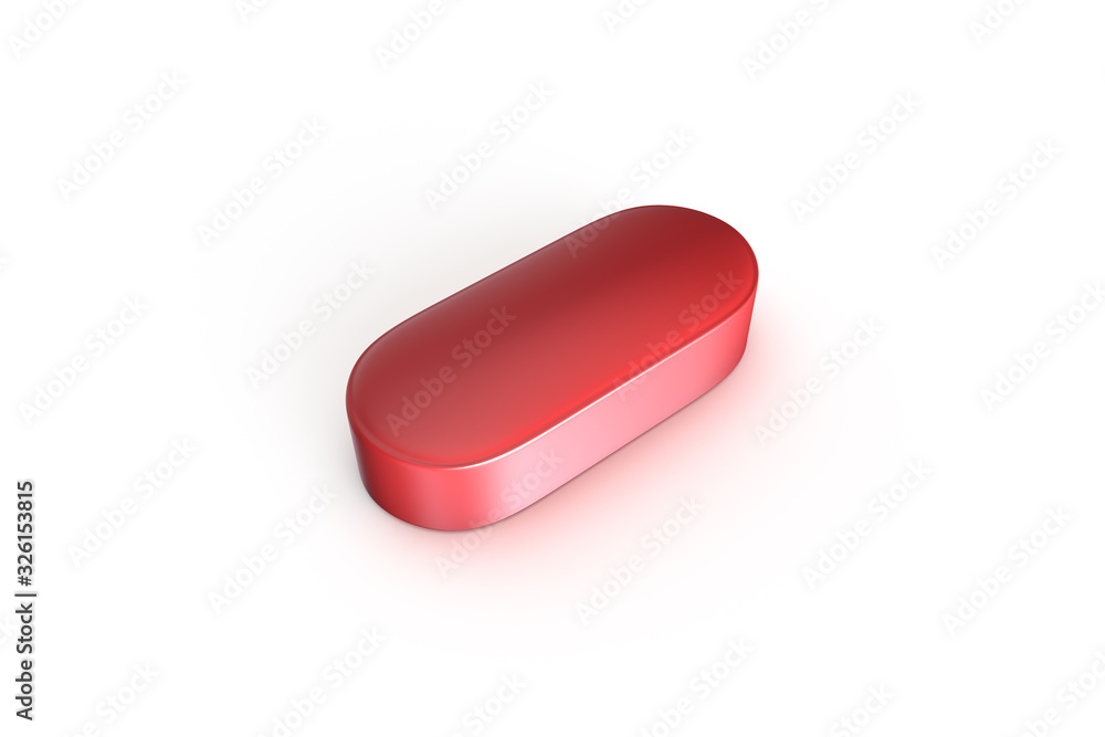 3D Rendering of Medicine Concept Capsule Pill and Tablet on White 3D Rendering of Medicine Concept Capsule Pill and Tablet on White