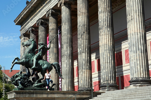 Canvas Print Altes Museum auf der Museumsinsel