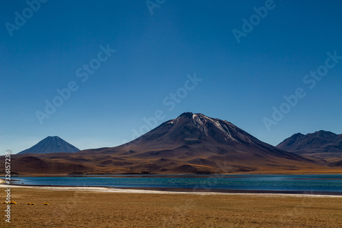 Paisagens, Natureza, Vulcão, Deserto, Montanhas, Atacama, Chile.