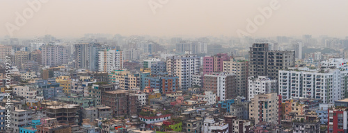 Canvas Print Dhaka City Landscape Taken from 19th Floor