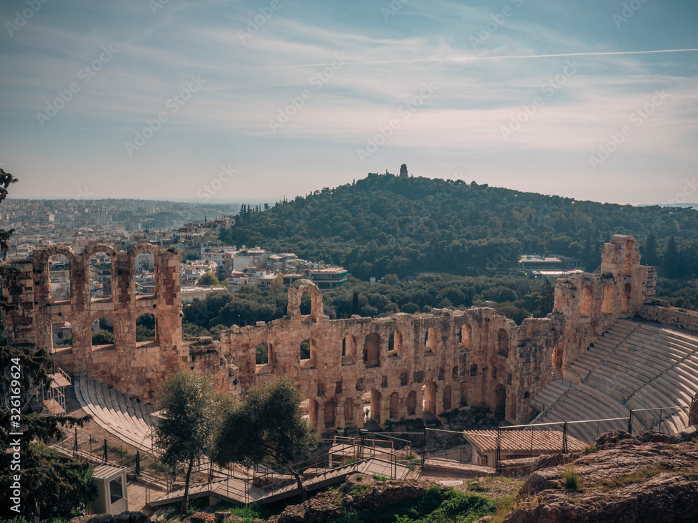 Fototapeta premium acropolis amphitheatre