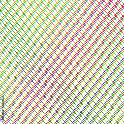 Geometric Colorful Fence Grid Vector Background Pattern Texture 