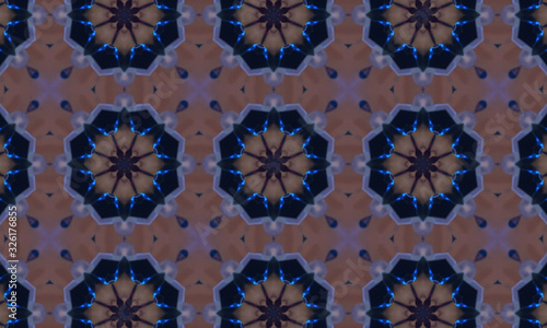 colorful abstract kaleidoscope background for your ad, banner, wallpaper