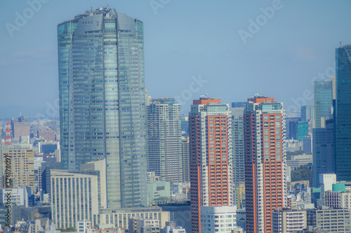 恵比寿ガーデンプレイス展望台から見える東京の街並み © kanzilyou
