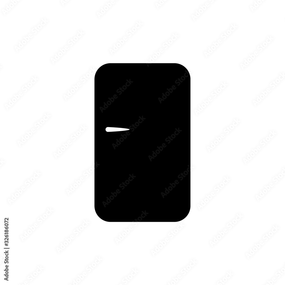 Fotografie Refrigerator icon, logo isolated on white background