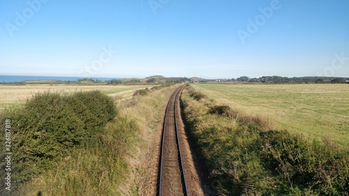 road in the field