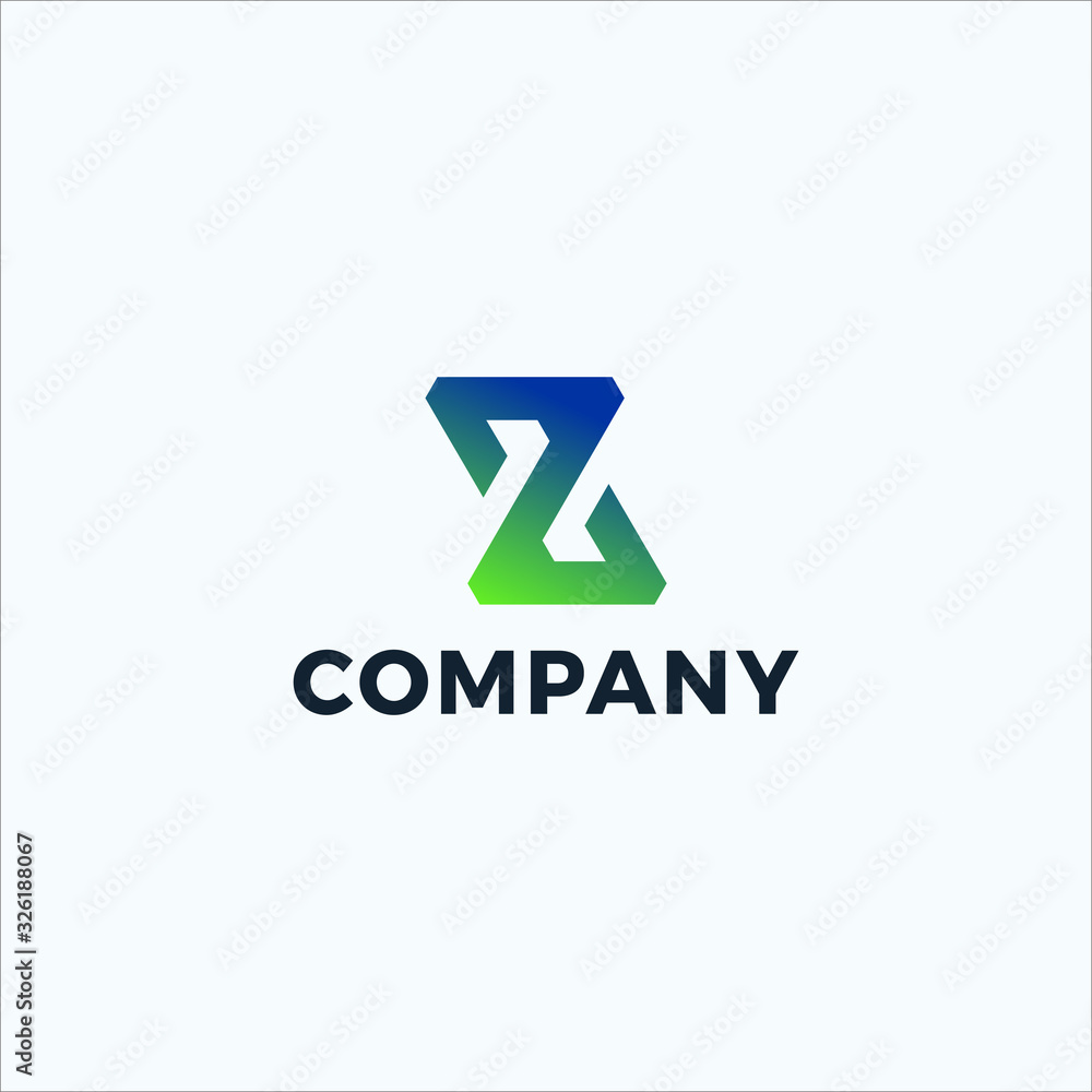 vector z letter initial design template vector z letter initial design template