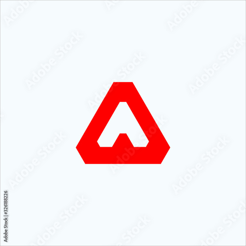 Free Download vector a letter initial design template - GFXLoad