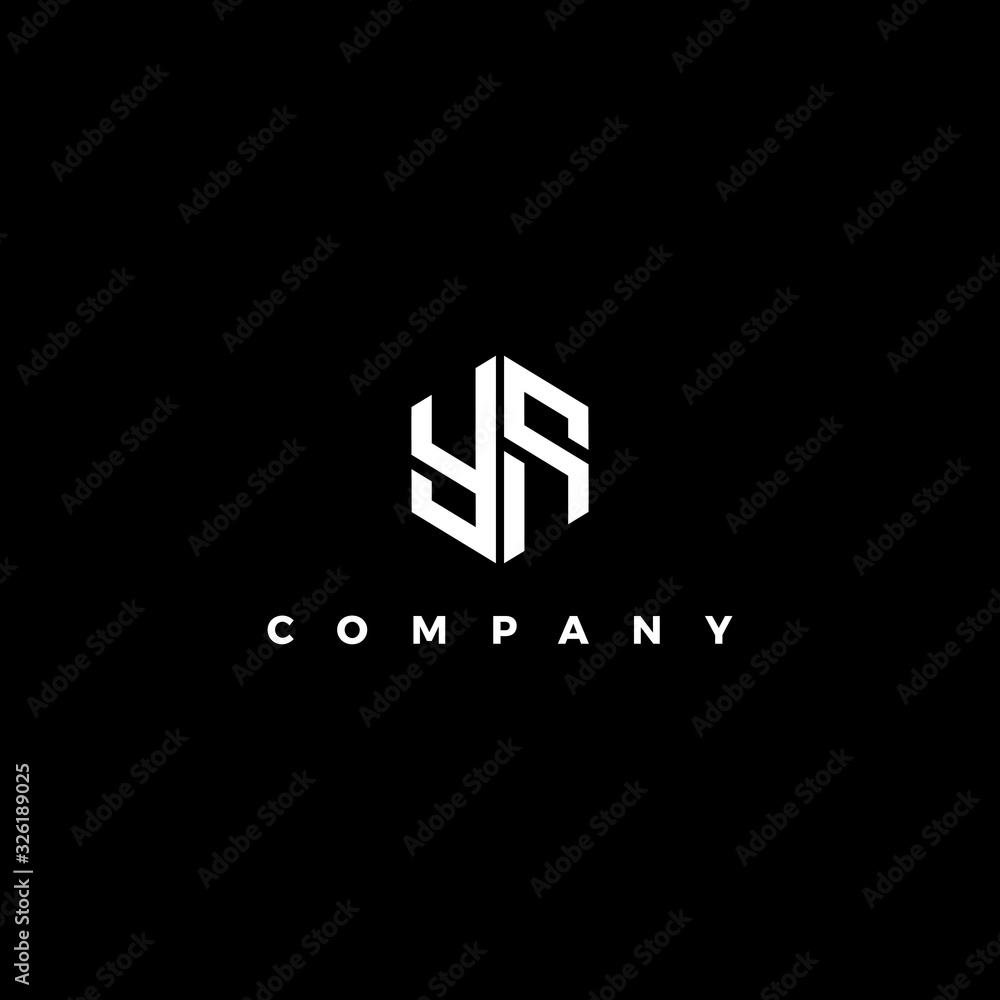 vector letter y s initial design template vector letter y s initial design template