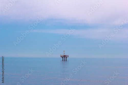 diving platform and boat docking