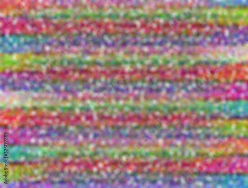 Blurred pointelle graphic in colorful lines