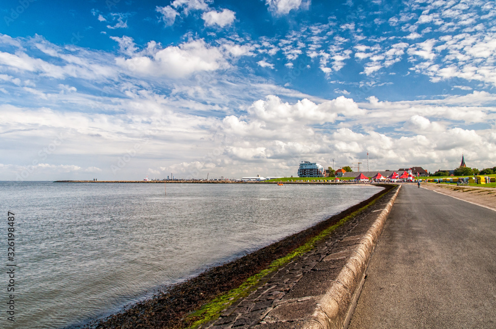 Die Küste von Cuxhaven