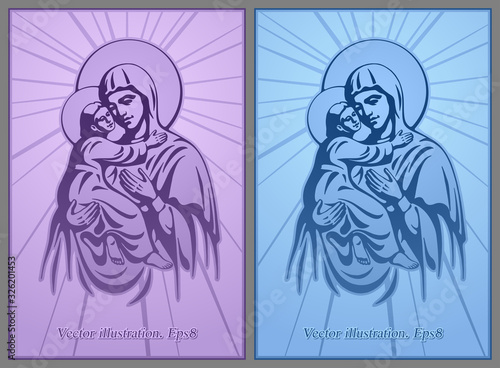 Blessed Virgin Mary, Jesus Christ, blessing, Christianity