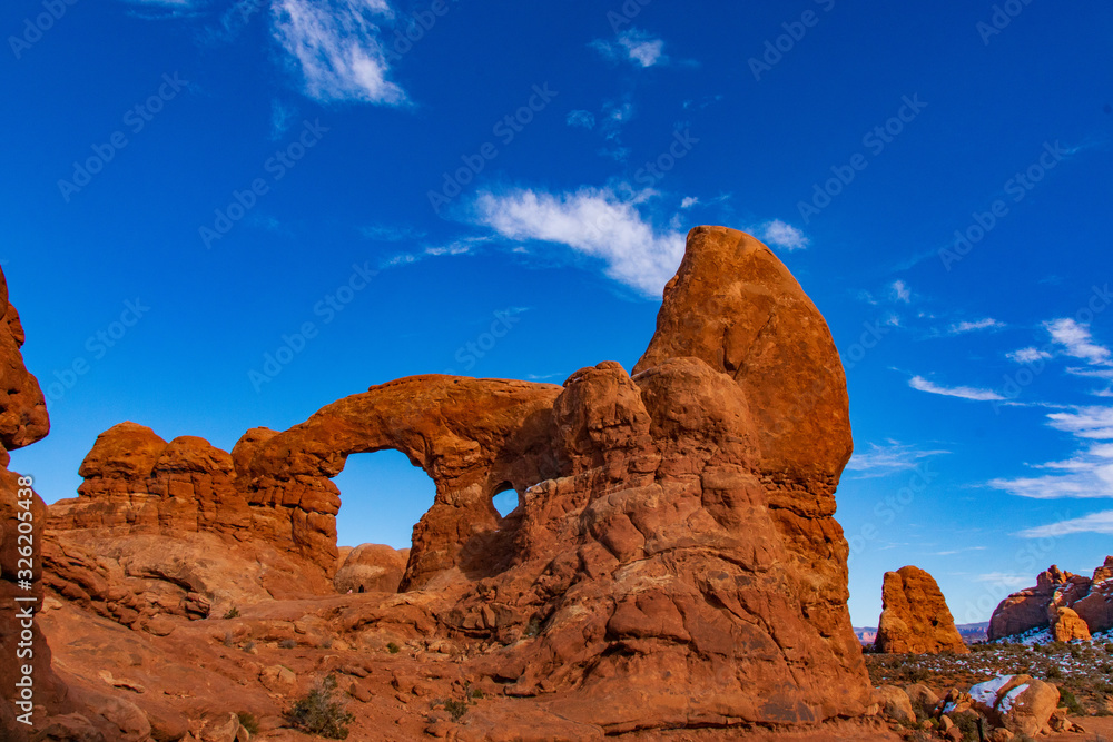 Clouds Over turret Arch