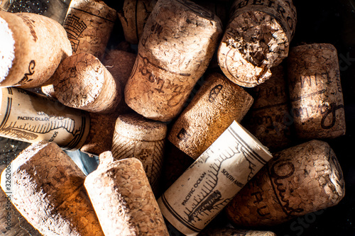 wine corks light background wine