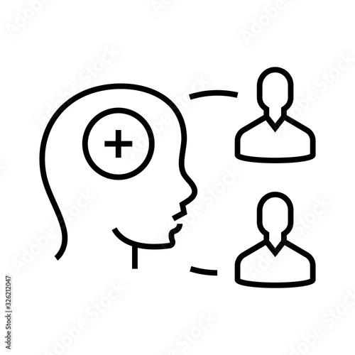 General consensus line icon, concept sign, outline vector illustration, linear symbol.