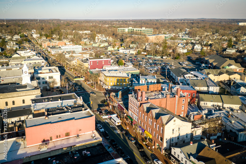 Aerial of Freehold Township New Jersey