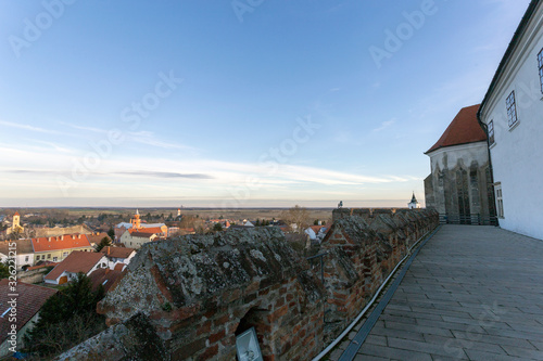 Castle of Siklos on a sunny winter day.