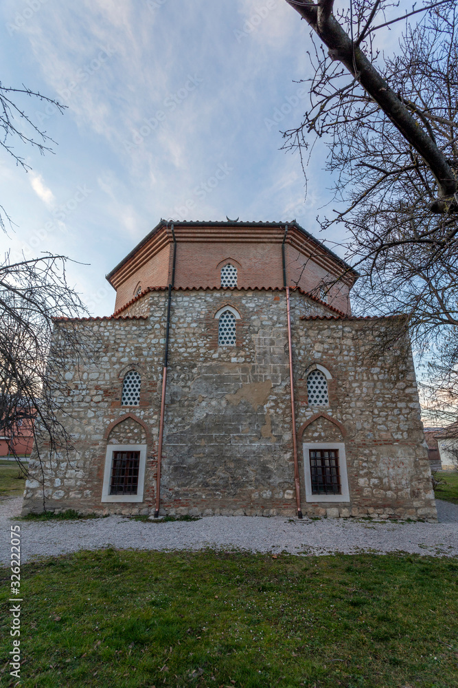 Fototapeta premium Malkocs Bej Mosque in Siklos, Hungary.