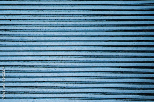 Striped metal plate texture