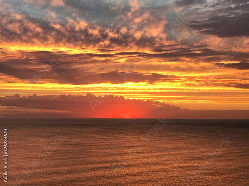 Sunset in Punta Ballena, Punta Del Este, Uruguay
