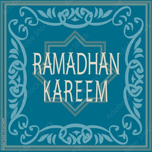 Moslem Fasting Month Ramadan Greetings