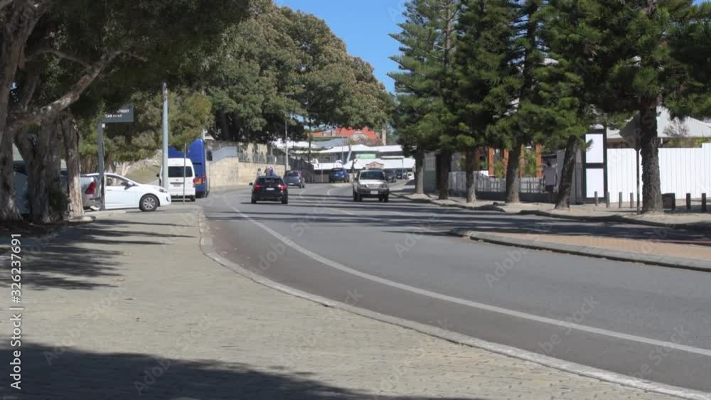 City street in Fremantle, Western Australia City street in Fremantle, Western Australia